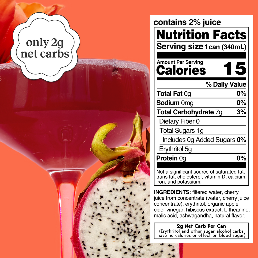 hibiscus dragon fruit (botanical tea | 12 pack)