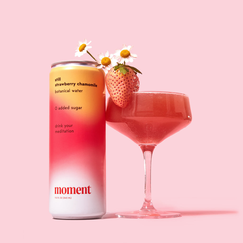 strawberry chamomile adaptogen drink (12 pack)